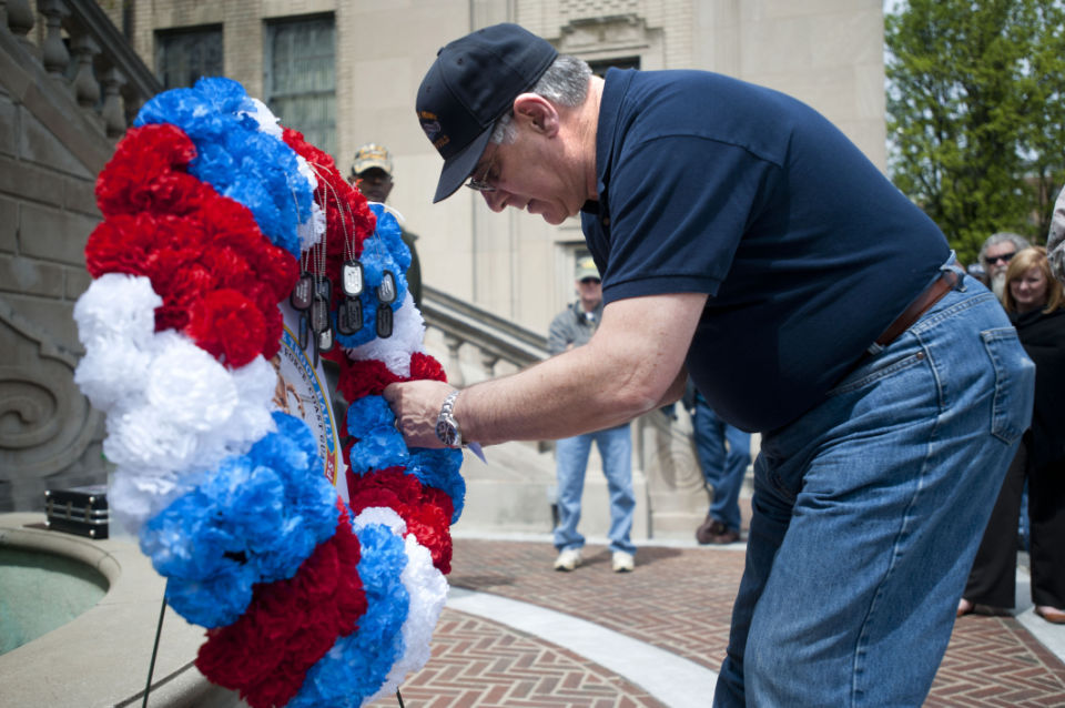 2014-04-18 Monument Terrace Troops Rally